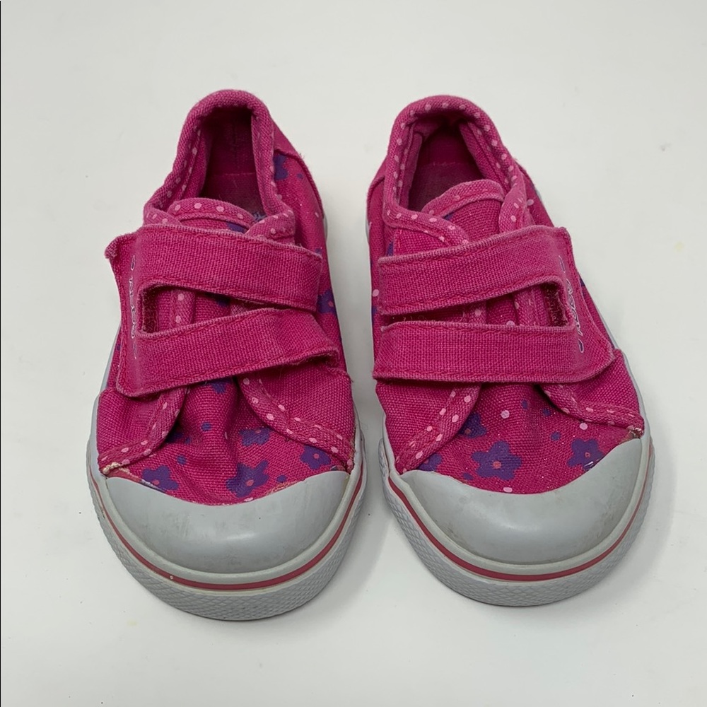 Sesame Street 5W Pink Kids Shoes with Velcro Straps